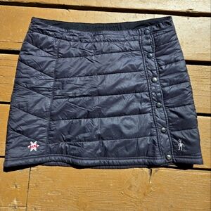 Smartwool Insulated Mini Skirt in Black - Medium